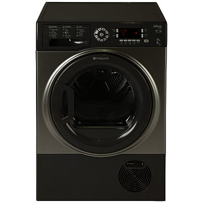 Hotpoint Ultima SUTCD97B6GM Freestanding Tumble Dryer, 9kg Load, B Energy Rating, Graphite